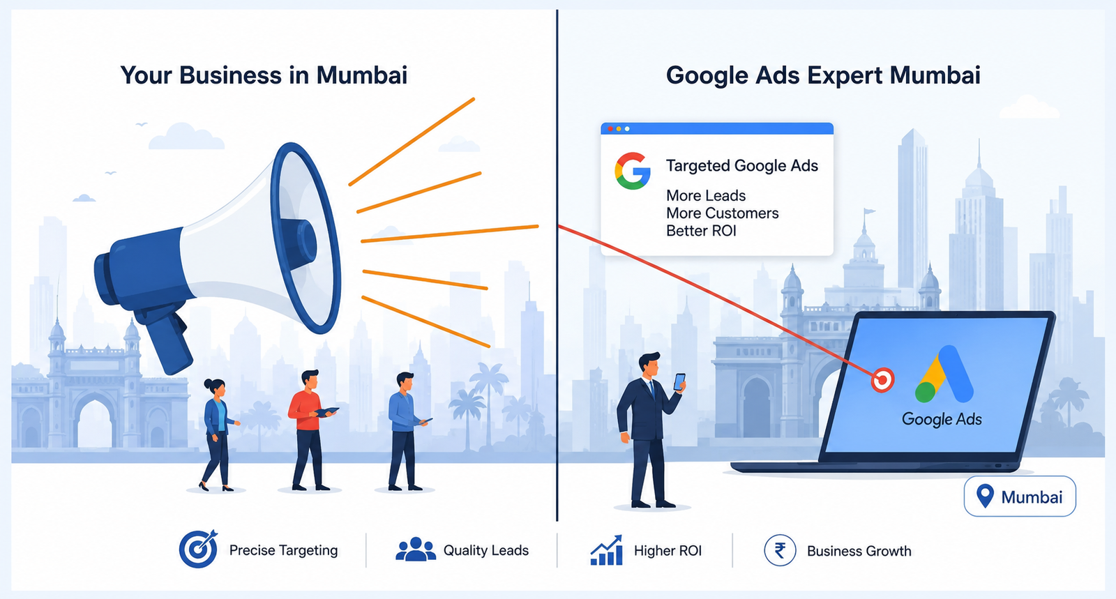 Google Ads offers powerful geo-targeting capabilities, but using them effectively in Mumbai requires local knowledge. It’s not just about targeting the entire city. It’s about radius targeting around your physical store in Dadar, targeting specific postal codes in Navi Mumbai for a service-based business, or even excluding areas where your target demographic is less concentrated. An expert can layer this geographic data with demographic and interest-based targeting to create hyper-focused campaigns. For example, a luxury furniture store could target high-income postal codes in Bandra and Juhu, ensuring their advertising budget is only spent on reaching the most relevant audience, dramatically increasing the potential for high-value sales.