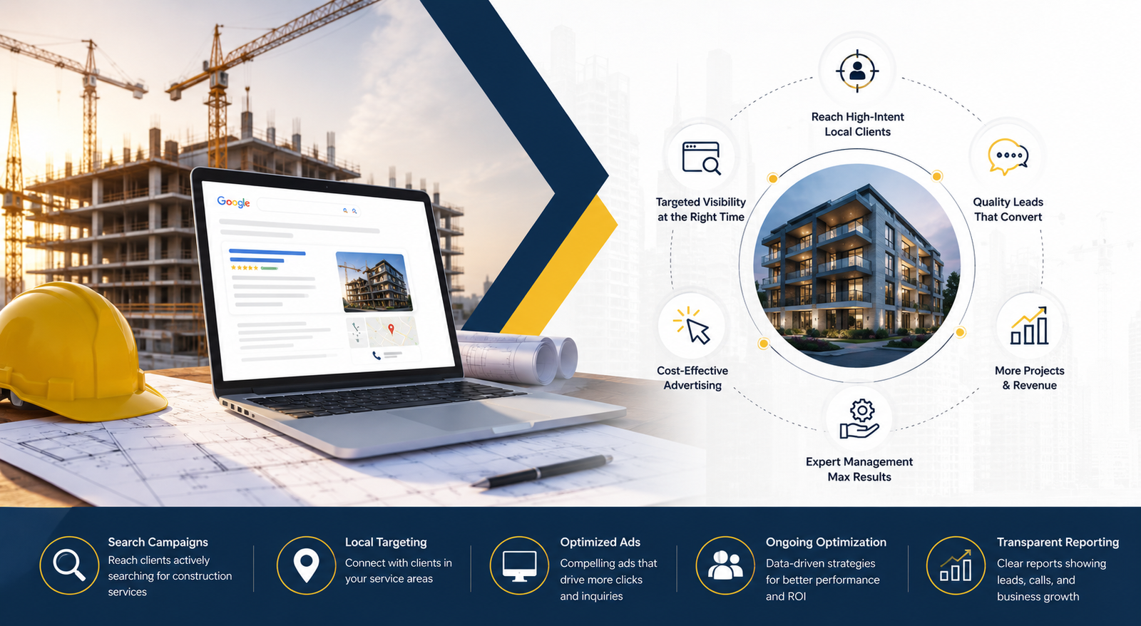Google Ads for Construction Companies.