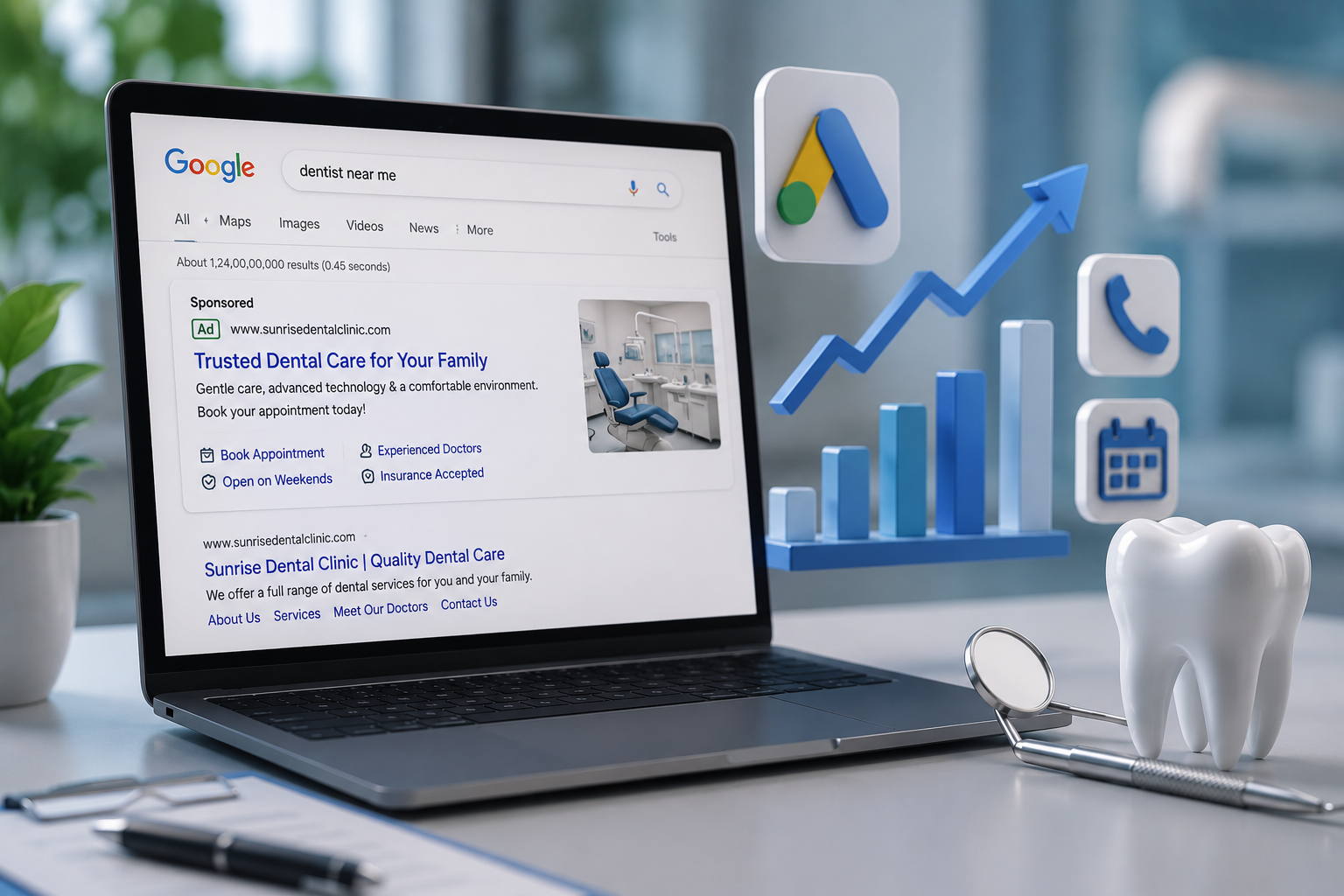 Google Ads for Dental Clinics | Get More Patient Leads