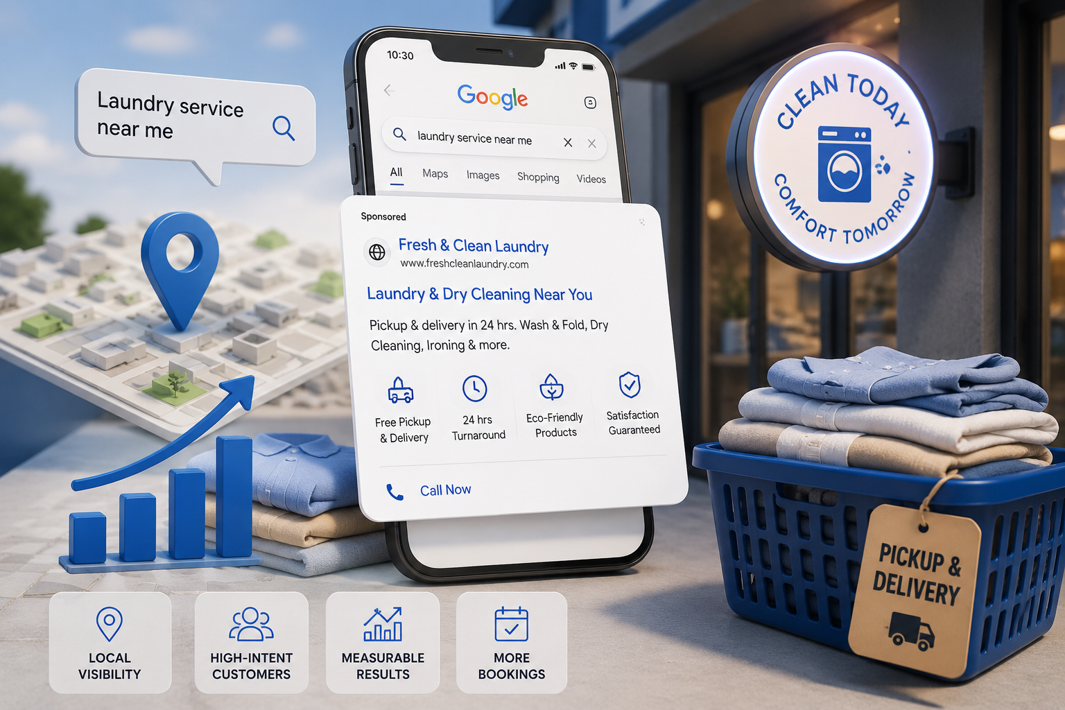 Google Ads for Laundry