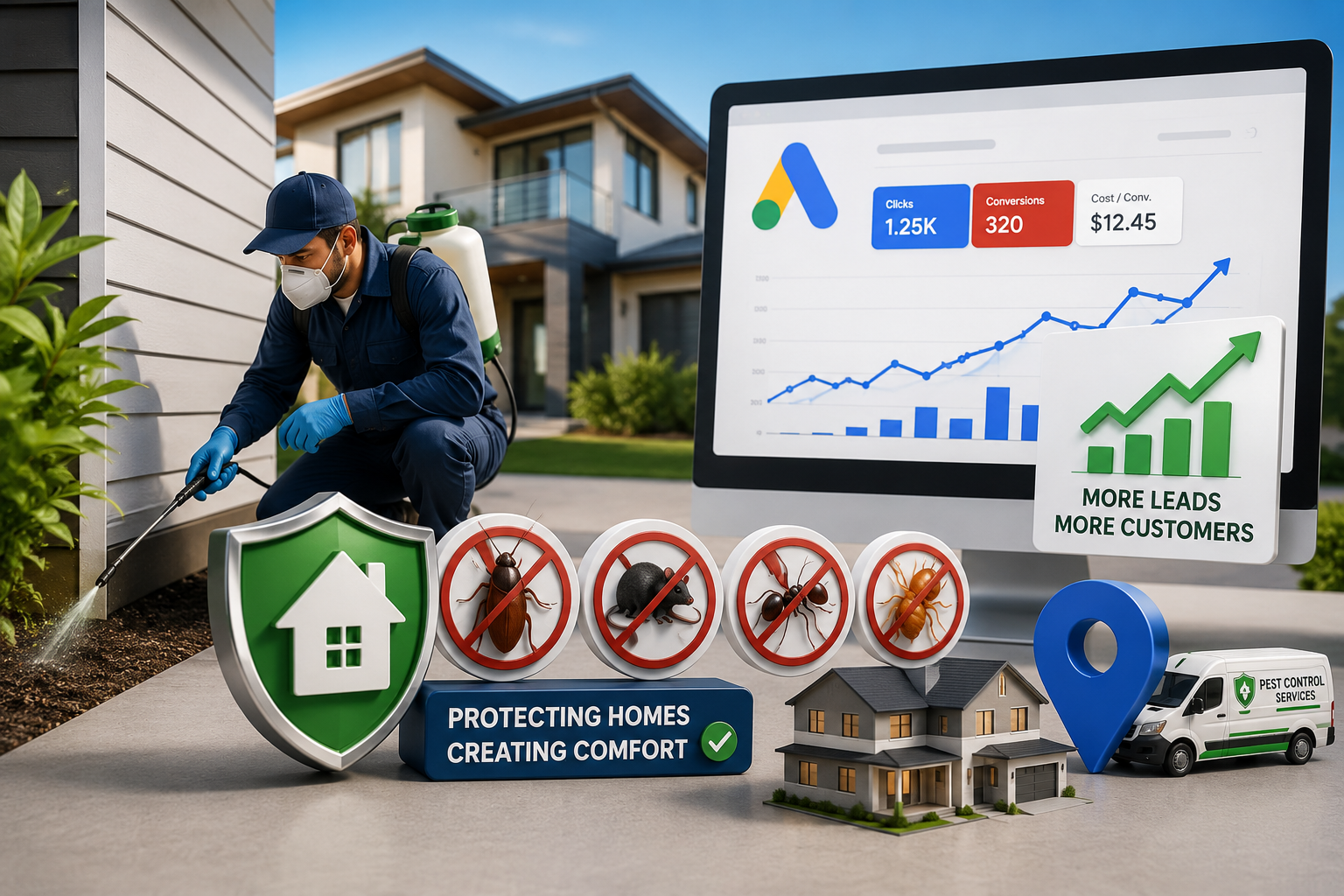 Google Ads for Pest Control