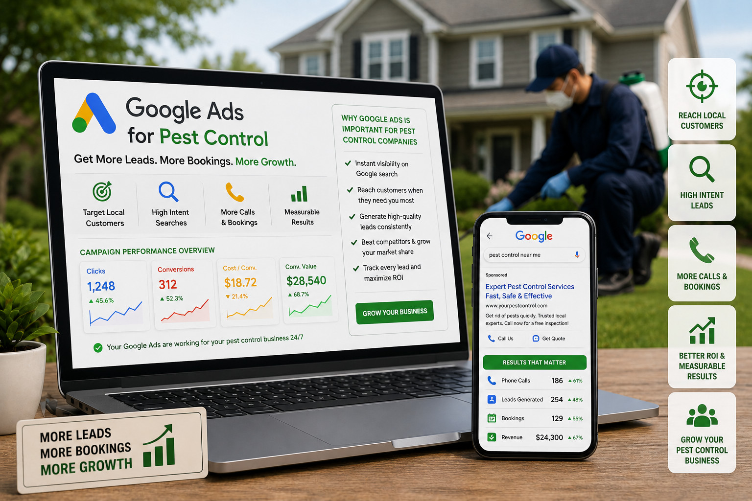 Google Ads for Pest Control
