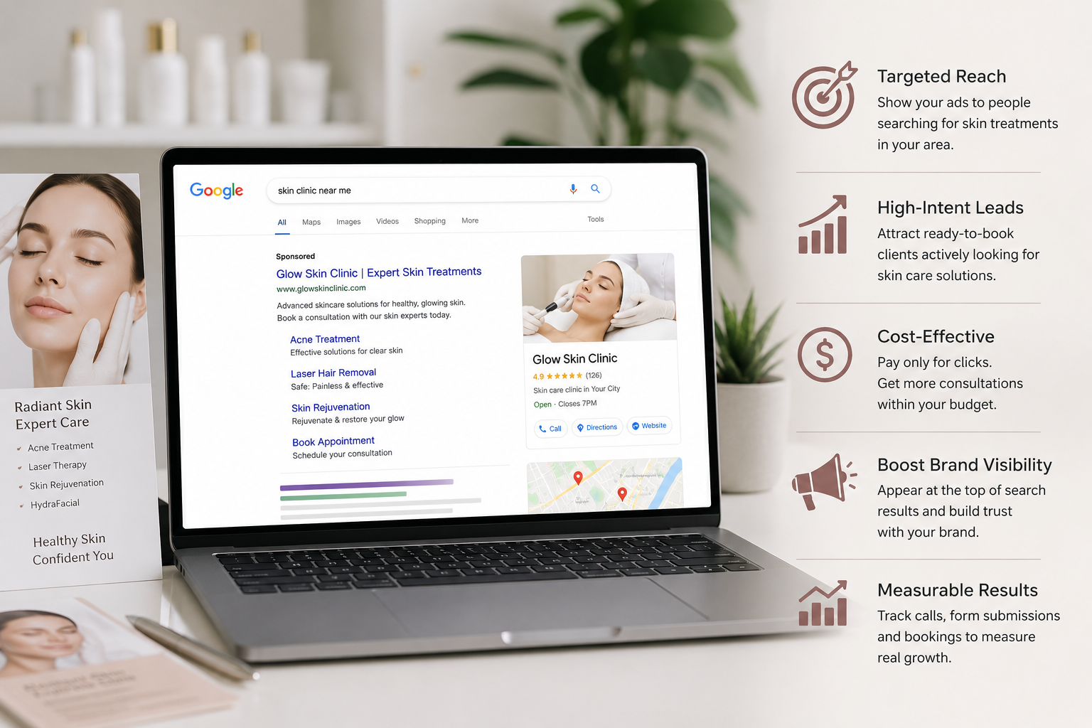 Google Ads for Skin Clinics