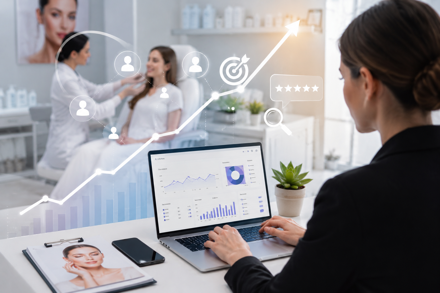The patient’s experience with your brand must be seamless from the first click on your website to their follow-up appointment. A Digital Marketing Agency for Skin Clinics understands that successful marketing is not just about attracting new patients but also about creating a consistent and trustworthy journey. The promises made through digital campaigns must align with the experience delivered by your in-clinic team, ensuring patient satisfaction, building loyalty, and encouraging long-term relationships with your clinic.