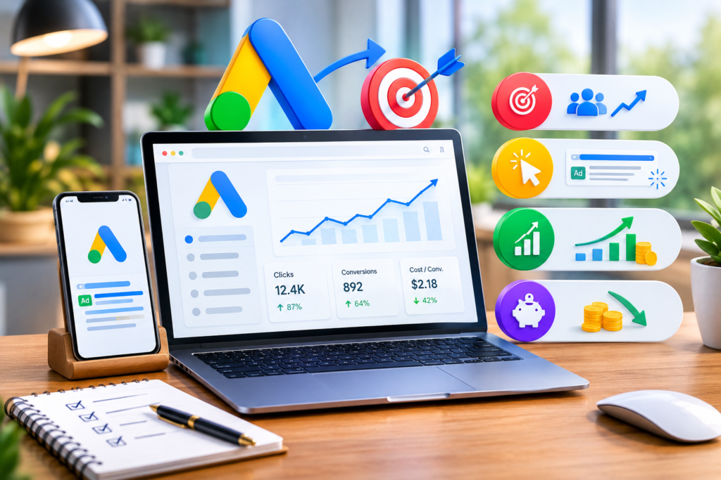 "Google ads services"